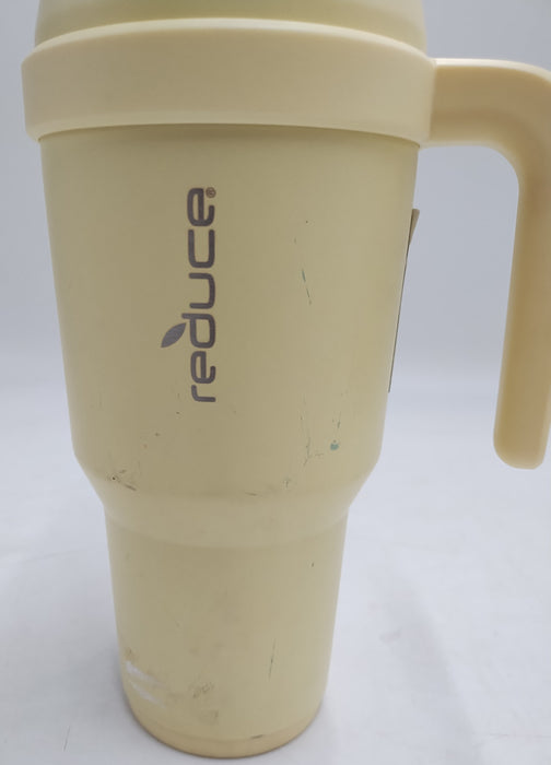 Reduce 40oz Cold1 Tumbler Mug Light Yellow READ DESCRIPTION
