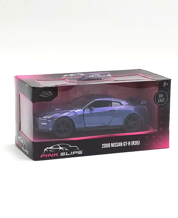 Jada 1:32 Pink Slips Diecast Car - 2009 NISSIAN GT-R (R35)
