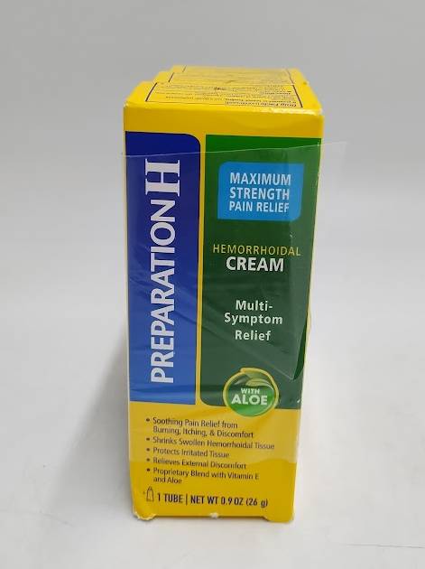 3 PACK! Preparation H Multi-Symptom Relief Hemorrhoidal Cream EXP 01/2027