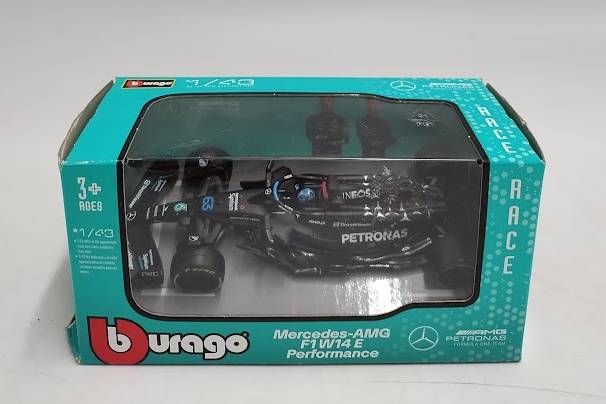 Bburago F1 Racing W14 E Mercedes AMG #63 George Russell 1:43 SEE DETAILS