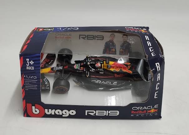 Burago Formula 1 F1 Max Verstappen/Sergio Perez Oracle RB19 1/43 SEE DETAILS