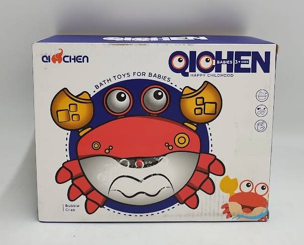 Hoovy Crabby Bubble Bath Bubble Maker with 12 Children's Songs Bath Toy