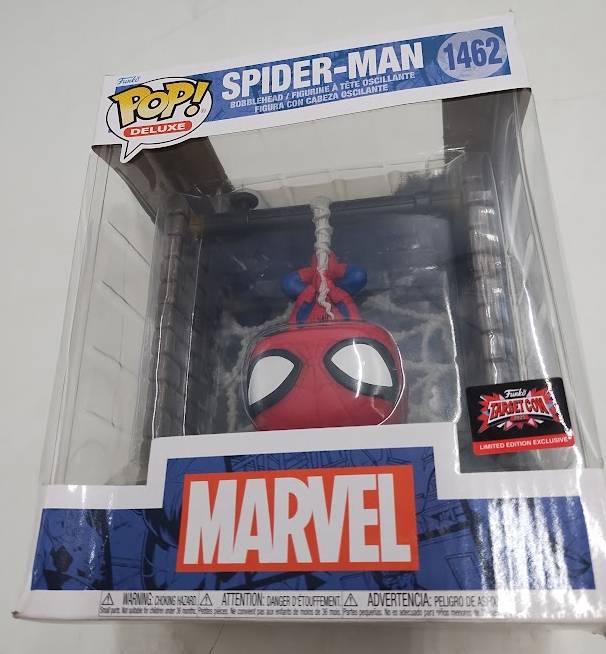 Funko POP! Deluxe: Marvel Spider-Man Webbed Figure SEE DETAILS
