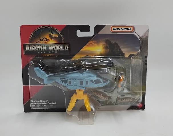 Matchbox Jurassic World Rebirth Dino Transporter QUETZAL-COPTER