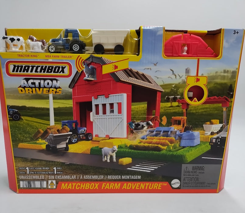 Matchbox Action Drivers Farm Adventure Playset