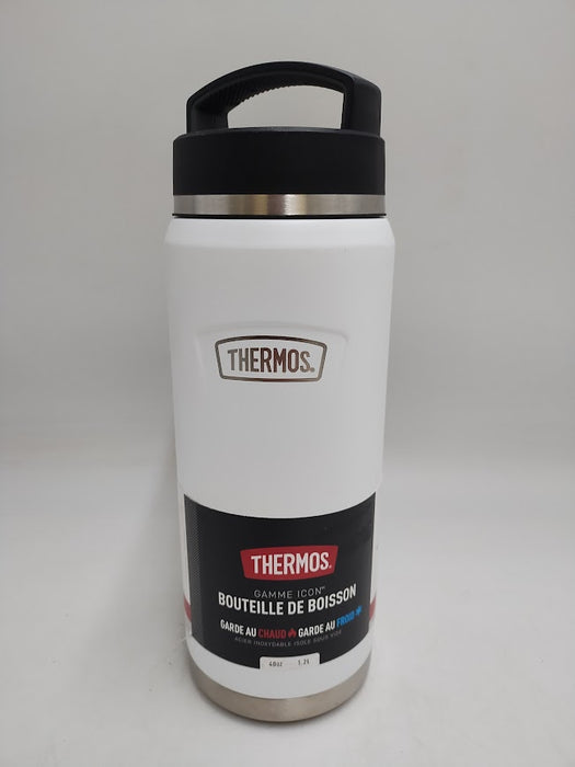 Thermos 40oz Stainless Steel Wide Mouth - White SEE DETAILS