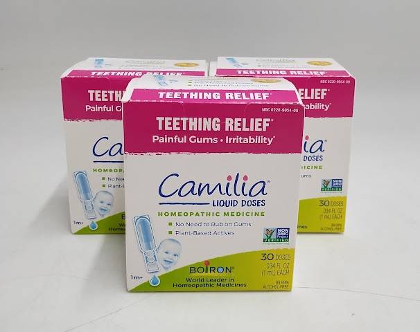 3 PACK!! Camilia Boiron Teething Treatment EXP 10/2028