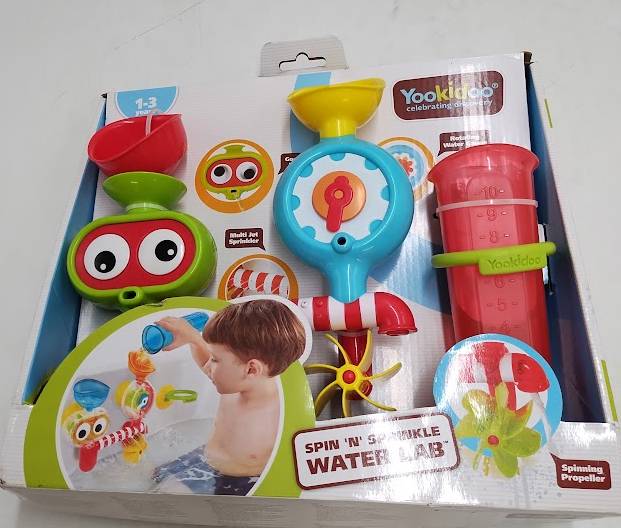Yookidoo Spin 'N' Sprinkle Water Lab Bath Toy.SEE DETAILS.