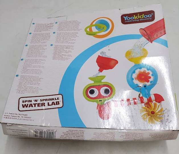 Yookidoo Spin 'N' Sprinkle Water Lab Bath Toy.SEE DETAILS.