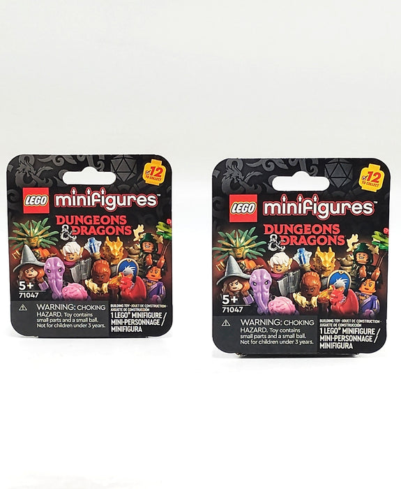 2 PACK!!! LEGO Minifigures Dungeons & Dragons Collectible Pack 71047