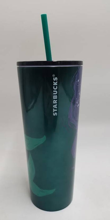 Starbucks Siren Stainless Steel 24 Oz, Metallic Purple Green READ DESCRIPTION