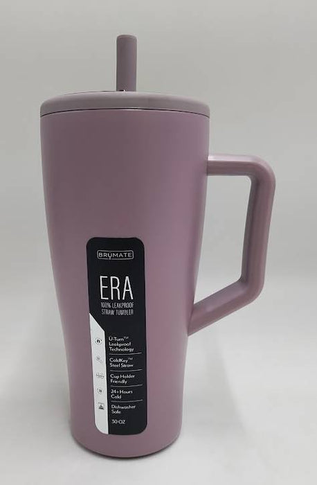 BruMate Era 30oz 100% Leakproof Straw Tumbler - Lilac Dusk READ DESCRIPTION