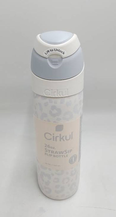 Cirkul Luxe Leopard StrawSip Flip Bottle - 26oz