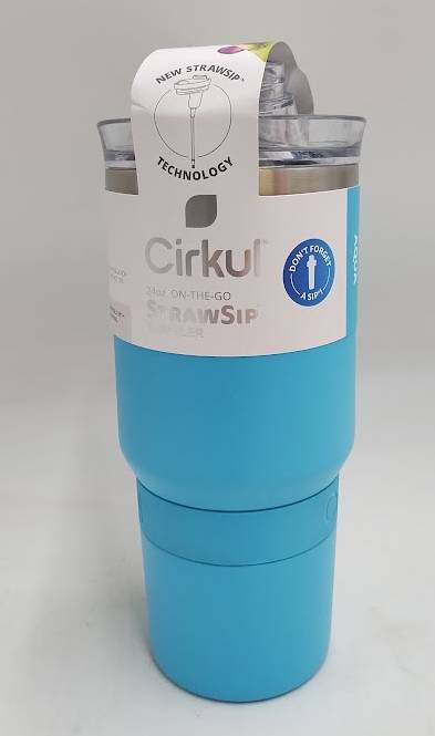 Cirkul Aqua On-The-Go StrawSip Tumbler - 24oz READ DESCRIPTION