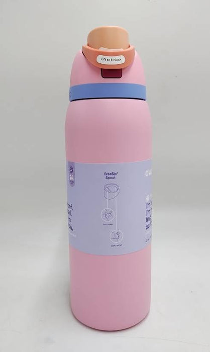 Owala 40oz FreeSip Stainless Steel Water Bottle - Kickflip READ DESCRIPTION
