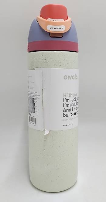 Owala 24oz FreeSip Stainless Steel Water Bottle - Confetti READ DESCRIPTION