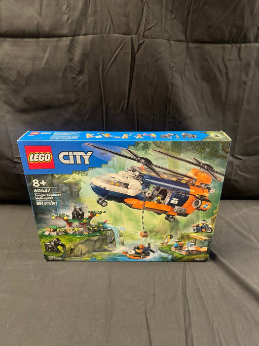 LEGO City Jungle Explorer Helicopter at Base Camp Building Toy 60437 SEE DETAILS