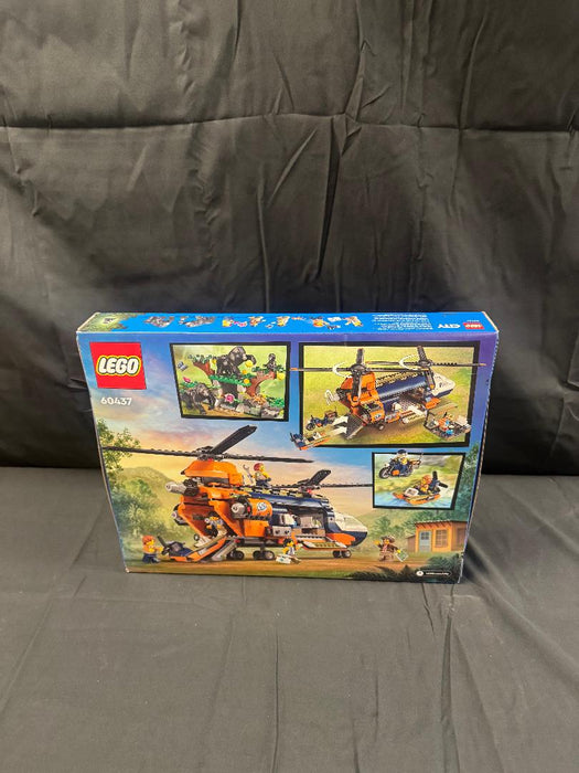 LEGO City Jungle Explorer Helicopter at Base Camp Building Toy 60437 SEE DETAILS
