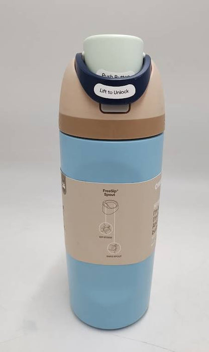 Owala 16oz Kids' FreeSip Water Bottle - Secret Lagoon READ DESCRTIPTION