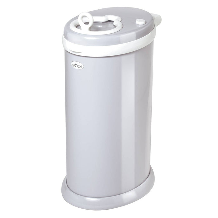 Ubbi Steel Diaper Pail - Grey (LOCAL PICKUP ONLY)
