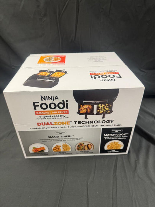 Ninja Foodi 6qt 5-in-1 2-Basket Air Fryer DualZone Technology - DZ090 SEE DETAILS (LOCAL PICKUP ONLY)