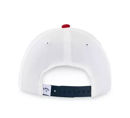 Callaway Bogey Free Hat - White/Red/Navy