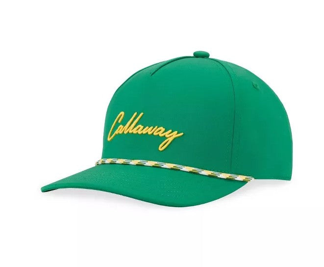 Callaway Birdie Putt Rope Hat - Green/Yellow