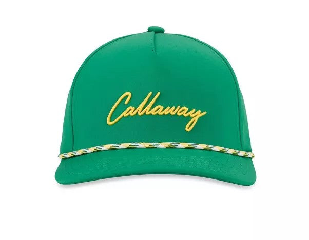 Callaway Birdie Putt Rope Hat - Green/Yellow