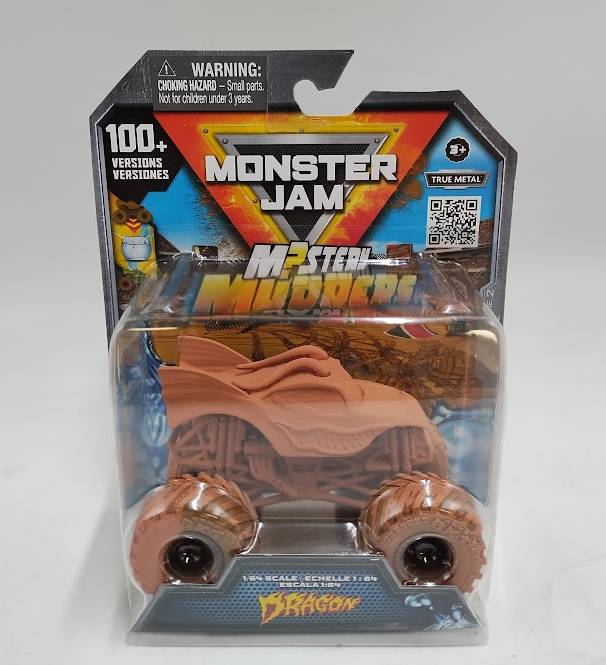 Monster Jam Mystery Mudder Diecast Truck - 1:64 Scale DRAGON