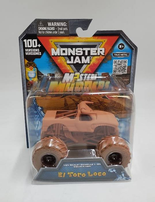 Monster Jam Mystery Mudder Diecast Truck - 1:64 Scale EL TORO LOCO