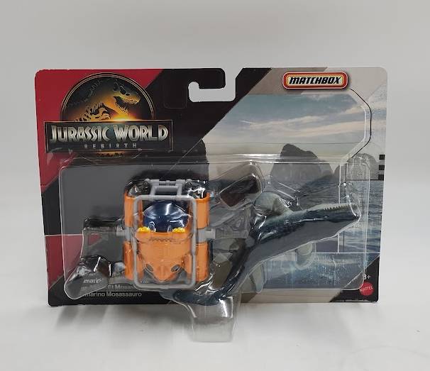 Matchbox Jurassic World Rebirth Dino Transporter MOSASAURUS SEA SUB