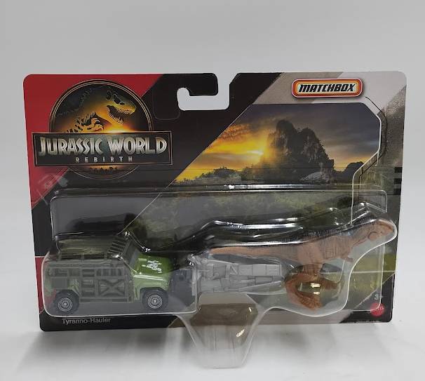 Matchbox Jurassic World Rebirth Dino Transporter TYRANNO-HAULER
