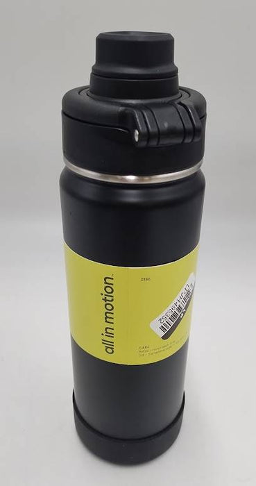 24oz Vacuum Insulated Stainless Steel Black - All In Motion READ DESCRIPTION