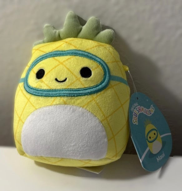 Squishmallow Maui the Pineapple with Goggles 5"