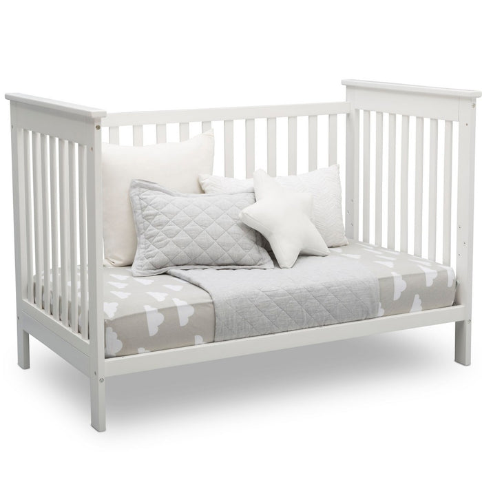 Delta Children Adley 3-in-1 Crib - Bianca White (LOCAL PICKUP ONLY)