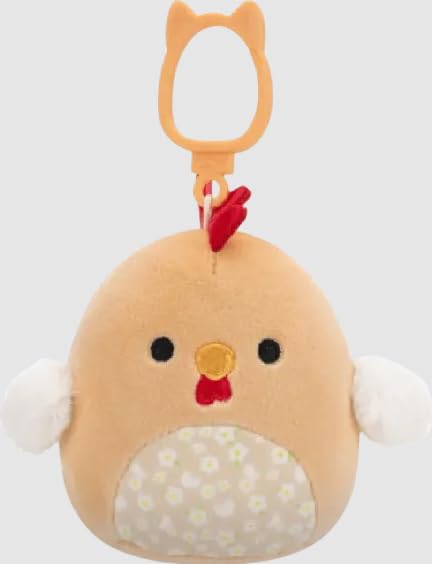 Squishmallows 3.5" Rutie Brown Rooster W/Floral Belly Stuffed Animal