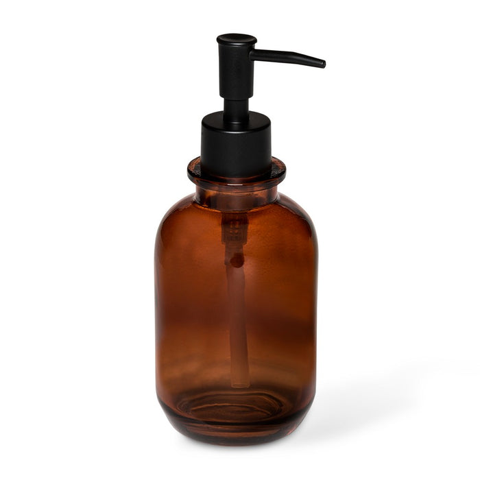 Apothecary Glass Soap/Lotion Dispenser Amber - Threshold&
