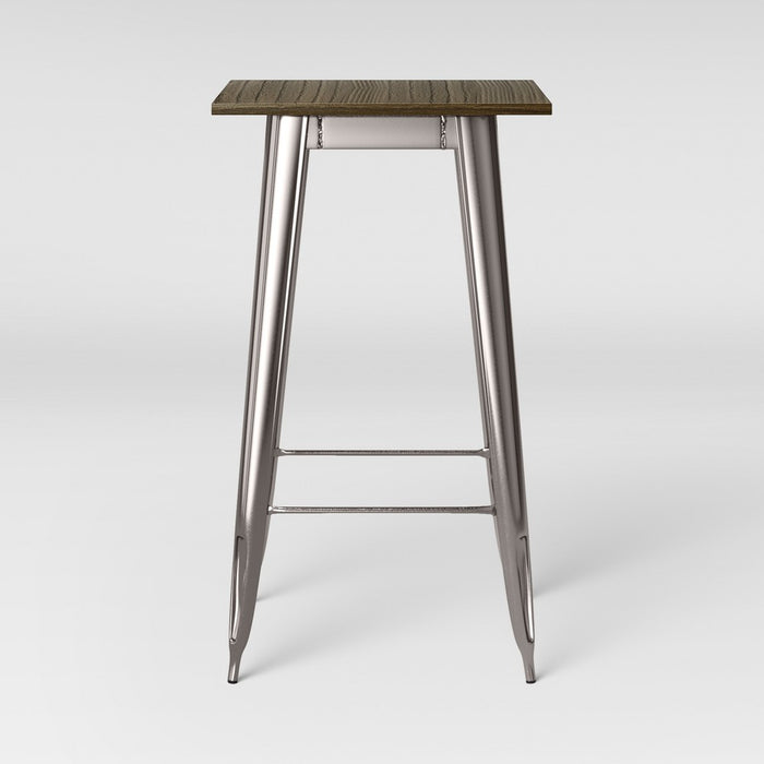 Carlisle Pub Table Wood Silver - Threshold (LOCAL PICKUP ONLY)