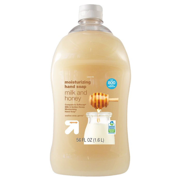 Milk and Honey Liquid Hand Soap - 56oz - Up&Up&
