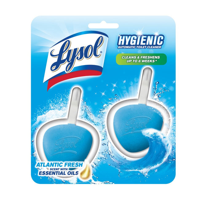 Lysol Spring Waterfall No Mess Automatic Toilet Bowl Cleaner 2 ct