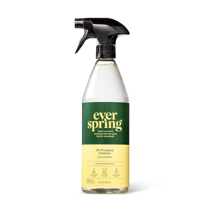 Lemon & Mint All Purpose Cleaner - 28 fl oz - Everspring&
