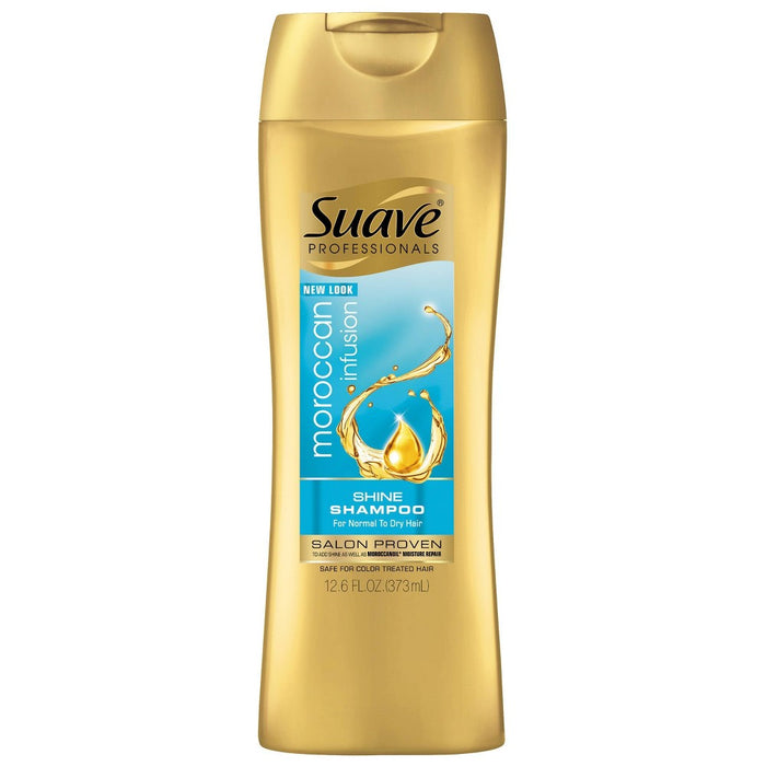 Suave Professions Moroccan Infusion Shine Shampoo - 12.6 fl oz
