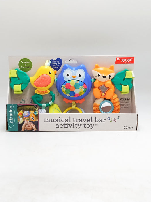 Infantino Go Gaga! Musical Travel Bar Activity Toy