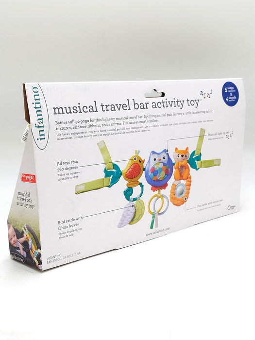 Infantino Go Gaga! Musical Travel Bar Activity Toy