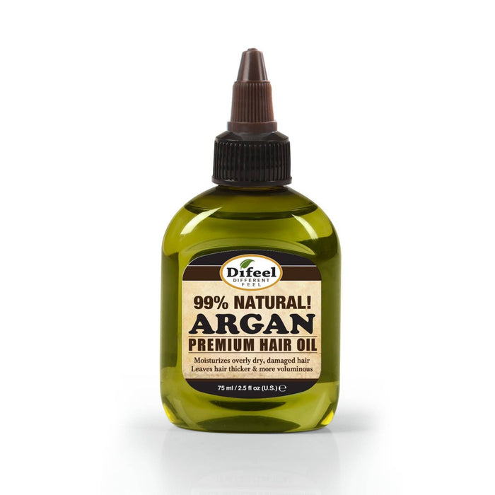 Difeel Premium Natural Hair Oil Argan Oil - 2.5 fl oz