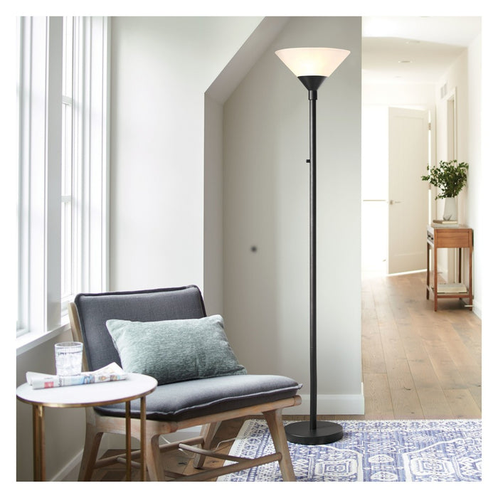 Torch Floor Lamp Slate Black  - Threshold& (LOCAL PICKUP ONLY)