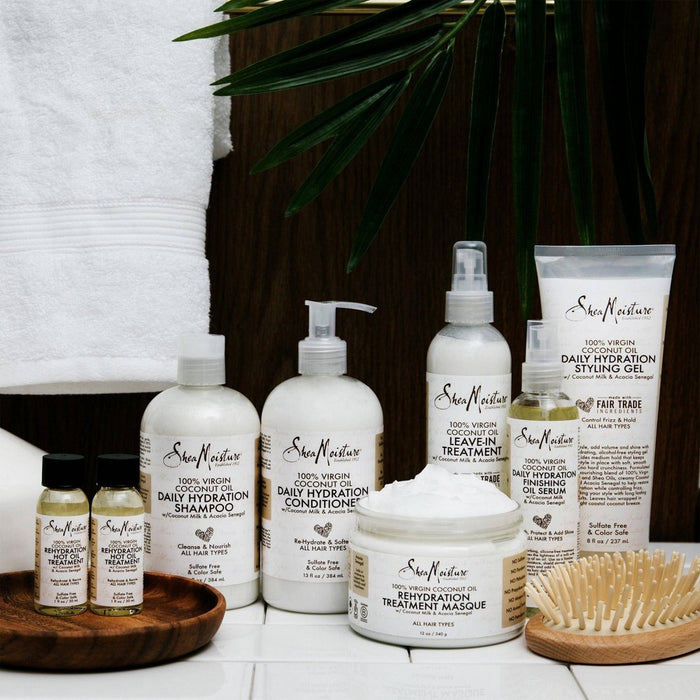 SheaMoisture 100% Virgin Coconut Oil Leave In Treatment - 8 fl oz