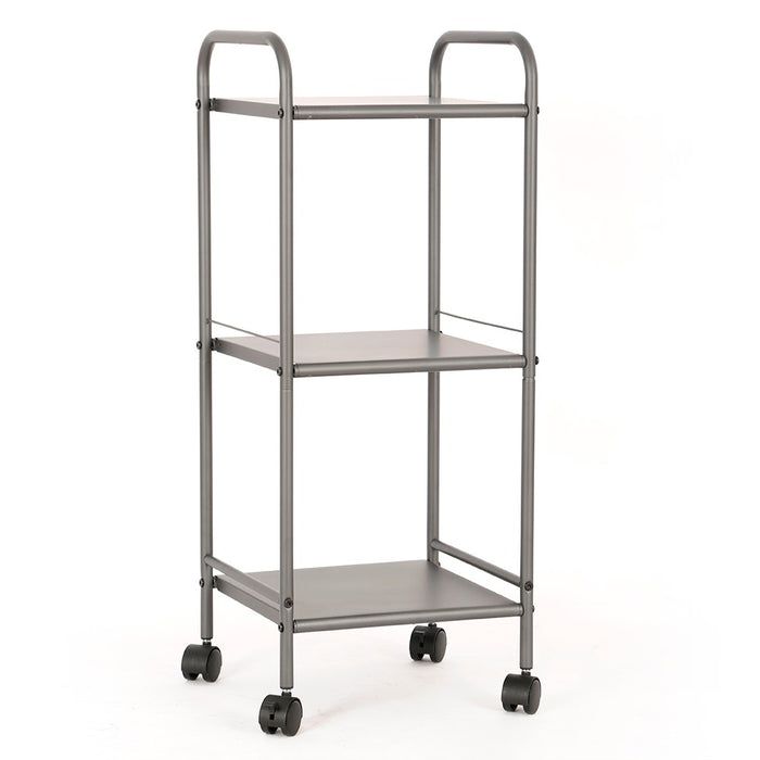 3 Shelf Utility Storage Cart Gray - Room Essentials&