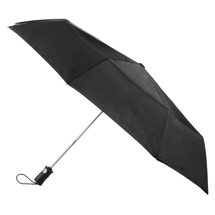 Totes 3 Seconds Aoc With Neverwet Compact Umbrella - Black