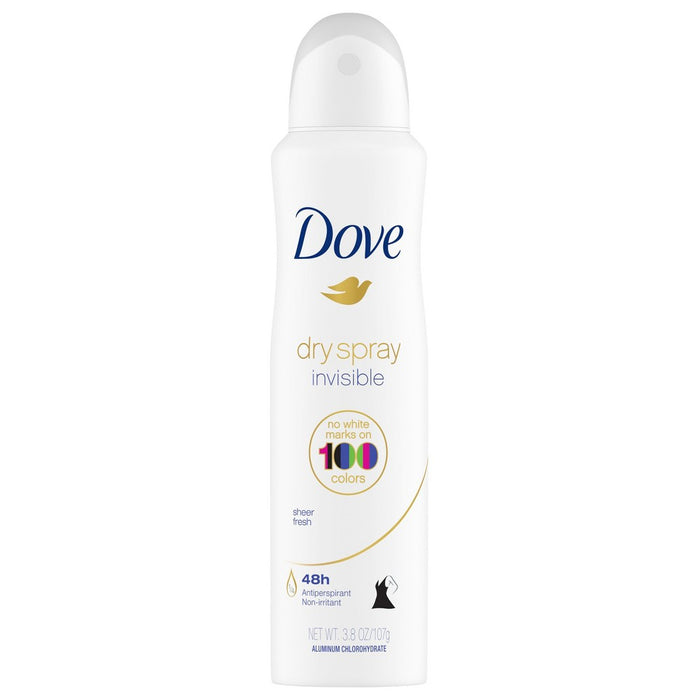Dove Sheer Fresh 48-Hour Invisible Antiperspirant & Deodorant Dry Spray - 3.8oz